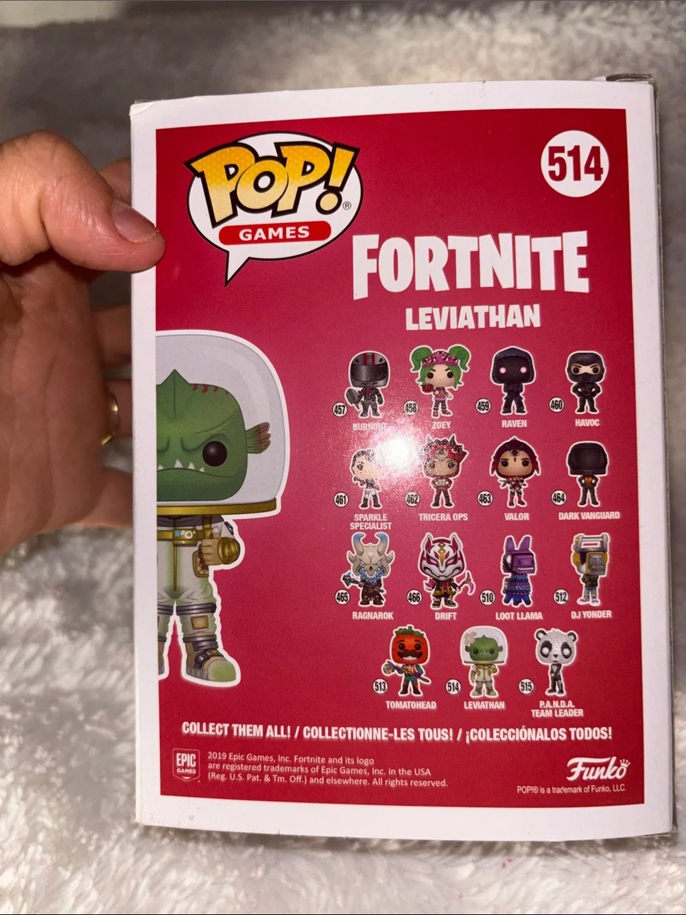 Funko Fortnite Leviathan Pop! Vinyl Figure - Green with Gold Accents